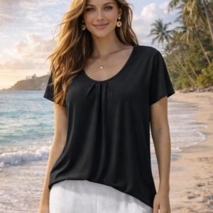 Camiseta Rizo Manga Corta Punto Frío